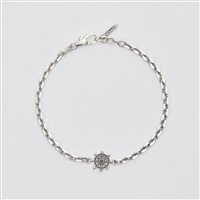 Bracciale Mabina Uomo Bali in Argento Zircone 533577 - 533577